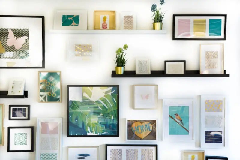 Skinny Behind-the-Sofa Console Table with Hidden USB Outlets