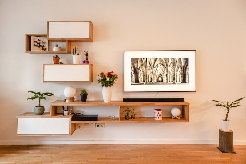 Custom Built-In Bookcase Hack Using IKEA Bookshelves & Crown Molding