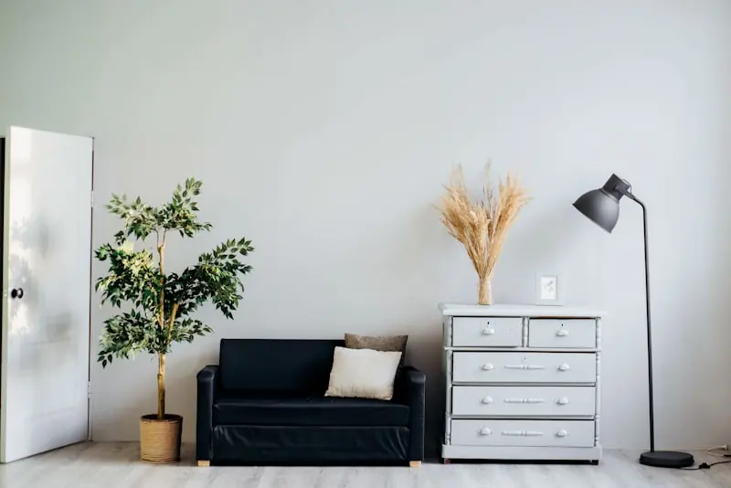 Floating Pine Shelves