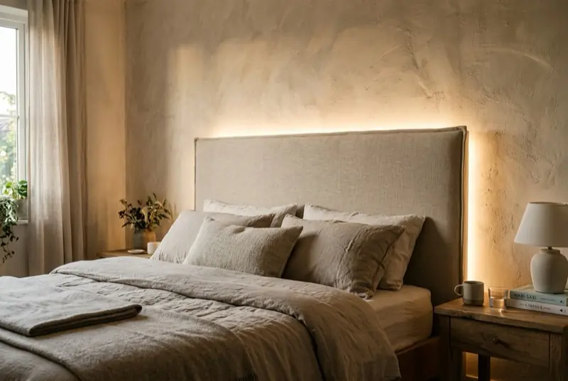 Installing Ambient LED Headboard Lighting Without Visible Cords
