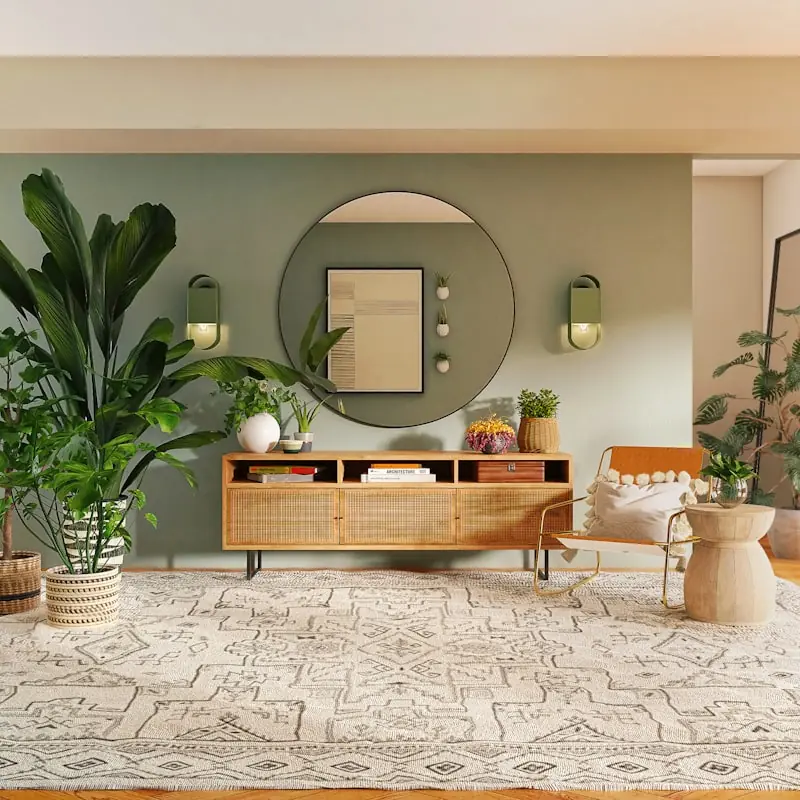 DIY Arched Plaster Mirror Frame Makeover on a Budget Under $30